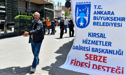 Ankara Büyükşehir Belediyesi’nin sebze fidesi dağıtımı tekrar başladı