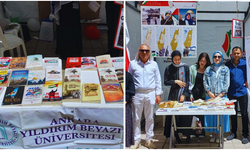 Ankara Yıldırım Beyazıt Üniversitesi Bahar Şenliği'nde Filistin unutulmadı