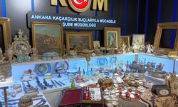 Ankara'da kaçakçılık operasyonu: 50 milyon lira değerinde tarihi eser ele geçirildi