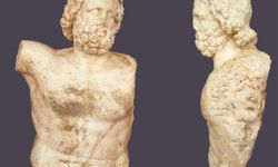 Bakan Ersoy duyurdu: Aspendos Antik Kenti'nde Roma İmparatorluk Dönemi'ne ait heykel keşfedildi