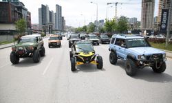Engelli bireyler Keçiören’de off- road araçlarıyla şehir turu attı