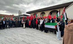 Gazi Üniversitesi öğrencileri, Filistin eylemi gerçekleştirdi