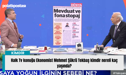 Halk Tv konuğu Ekonomist Mehmet Şükrü Tekbaş kimdir nereli kaç yaşında?