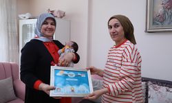 Polatlı Belediye Başkanı’nın Eşi Şaduman Yıldızkaya'dan yeni doğan çocuklara ziyaretler