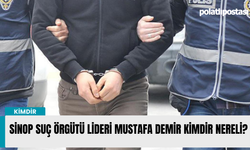 Sinop Suç örgütü lideri Mustafa Demir kimdir nereli?