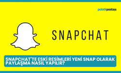 Snapchat'te Eski Resimleri Yeni Snap Olarak Paylaşma Nasıl Yapılır?