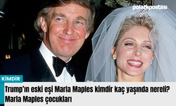 Trump’ın eski eşi Marla Maples kimdir kaç yaşında nereli? Marla Maples çocukları