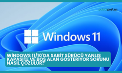Windows 11/10'da Sabit Sürücü Yanlış Kapasite ve Boş Alan Gösteriyor Sorunu Nasıl Çözülür?