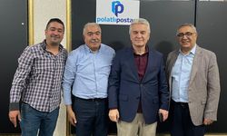 Bülent Kuşoğlu ve Metin Işık’tan gazetemize ziyaret