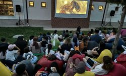 Altındağ’da gençler açık hava sinemasında buluştu