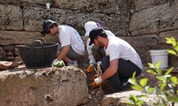 Ankara’da tarihi Melikşah Hamamı'nda kazı çalışmaları devam ediyor