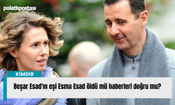 Beşar Esad'ın eşi Esma Esad öldü mü haberleri doğru mu?