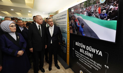 Cumhurbaşkanı Erdoğan’dan Kızılcahamam Kampı’ndaki ‘Filistin sergisi’ne ziyaret