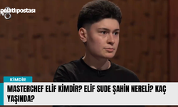 MasterChef Elif Kimdir? Elif Sude Şahin Nereli? Kaç yaşında?