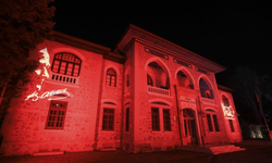 II. TBMM Binasına ‘Kızılay kırmızısı’ yansıtıldı