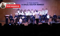 Polatlı Belediyesi Türk Halk Müziği Korosu'ndan unutulmaz konser