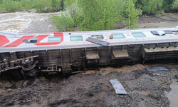 Rusya'da tren faciası: 9 vagon raydan çıktı!