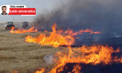 Polatlı'da tarlalarda yangın tehlikesine karşı uyarı!