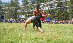 44. ‘Geleneksel Çamlıdere Aluçdağı Yağlı Güreşleri Festivali’ coşkuyla gerçekleştirildi