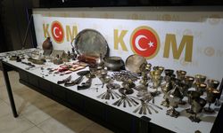 Ankara'da 19. yüzyıla ait 200'den fazla tarihi eser ele geçirildi