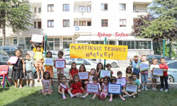 Çankayalı miniklerden “Plastiksiz Temmuz Hareketi” kampanyasına destek
