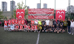 Futbol turnuvasında MHP Çankaya İlçe Teşkilatı şampiyon oldu