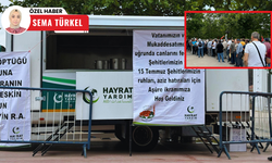 Hacı Bayram Veli Camii'nde 15 Temmuz şehitleri için aşure dağıtıldı