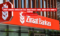 Ziraat Bankası Emeklilere Özel Kredi Fırsatı: 5000, 10000 veya 15000 TL Veriyor