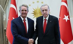 Cumhurbaşkanı Erdoğan, ABD Büyükelçisi Flake'i kabul etti