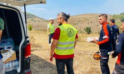 Kızılcahamam Belediyesi’nden yangın bölgesine destek