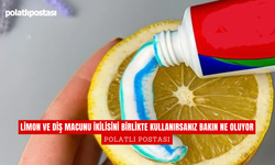 Limon ve Diş Macunu İkilisini Birlikte Kullanırsanız Bakın Ne Oluyor