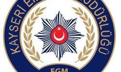 Kayseri Polisi, Suç ve Suçlularla Mücadelede Etkili Sonuçlar Elde Etti