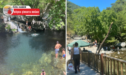 Hasan Boğuldu Şelalesi sezon boyunca turist akınına uğradı