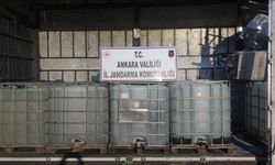 Ankara'da kaçakçılık operasyonu: 10 bin litre etil alkol ele geçirildi