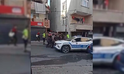 Kavgayı ayırmaya giden polis memurları saldırıya uğradı