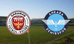 Ankara Demirspor Karaman deplasmanında 3 puanı almayı başardı