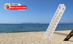 Balıkesir'de deniz keyfi devam ediyor! Bölgede en yüksek deniz suyu sıcaklığı 22.7°C