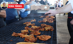 Başkent Millet Bahçesi’nde 100 metrelik mangal rekoru!