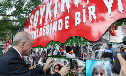 Cumhurbaşkanı Erdoğan "Soykırımın Gölgesinde Geçen Bir Yıl" sergisini ziyaret etti