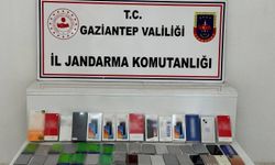 Gaziantep’te 1 milyon TL değerinde kaçak telefon ele geçirildi