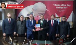 MHP Polatlı İlçe Teşkilatı'ndan Ankara İl Başkanı Alparslan Doğan'a ziyaret