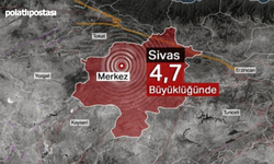 Sivas'ta 4.7 Büyüklüğünde Deprem!