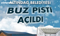 Altındağ'da Buz Pistinde Kayma Keyfi Yeniden Başlıyor!