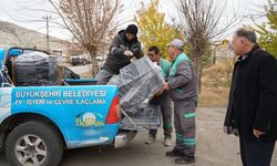 Beypazarı’nda kışa hazırlık: Camiler ve muhtarlıklara soba desteğinde bulunuldu