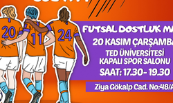 Çankaya’da kadınlardan “Futsal Dostluk Maçı”