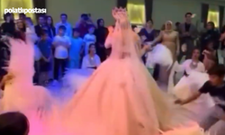 Gelinin Dansı Gündem Oldu