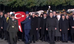 Cumhurbaşkanı Erdoğan ve devlet erkanı Anıtkabir'de