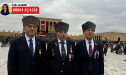 Gaziler, Atatürk’ü anmak için Anıtkabir’de