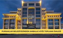 PURSAKLAR BELEDİYESİNDEN AMBALAJ ATIĞI TOPLAMA İHALESİ