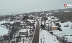 Ankara'nın yüksek kesimleri beyaza büründü